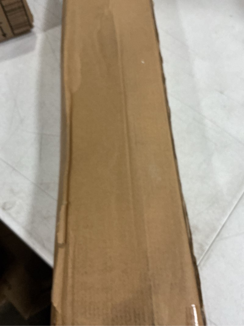 Condition photo showing New/Like New for lazblinds no drill cordless bamboo roman shades, light filtering blinds for indoor windows, roll up bamboo blinds for home, 32" w x 64" h, star-grey star-grey 32"w x 64"h