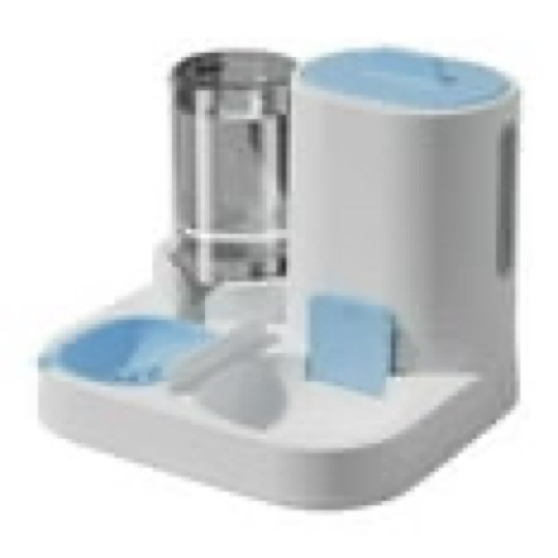 ( similar) Bonpaw 2-in-1 Feeder for Cats and Small Pets – Cute Cat Face and Ear Design – Dual Compartments for 