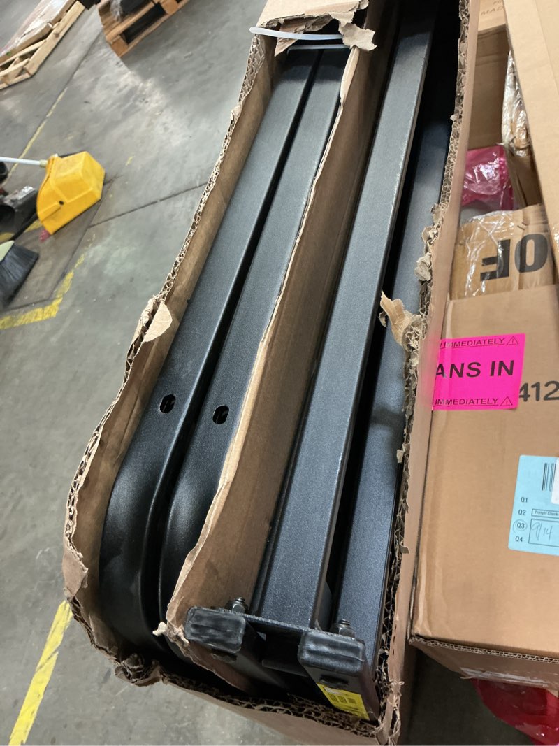 Condition photo showing Good Condition for Amazon Basics Bed Frame with Storage, Foldable Metal Platform, Sturdy Steel, No Box Spring Needed, 18 Inches High, Tool-Free Setup, Queen Size, Black Queen 18 Inch ( Foldable)