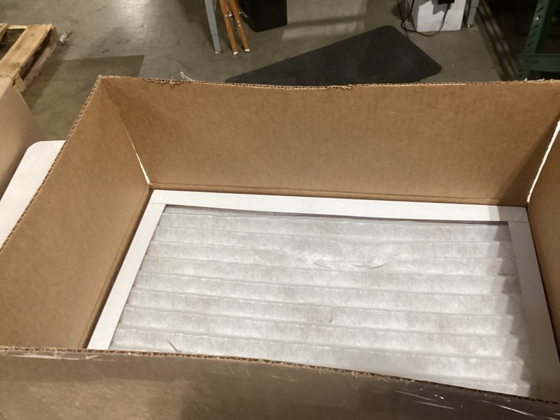 Condition photo showing New/Like New for amazon basics 14x20x1 air filter, merv 8 ac furnace filters, allergy control, electrostatic, removes dust pollen and lint, 6-pack (actual size: 13.75" x 19.75" x 0.75") 14x20x1 merv 8