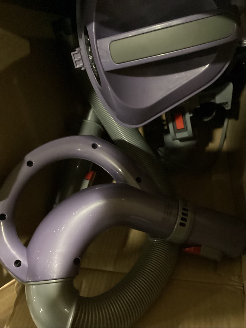 Condition photo showing Good Condition for Shark NV352 Navigator Lift Away Upright Vacuum, Hepa Filter, Anti-Allergen Technology, Swivel Steering, Ideal for Carpet, Stairs, & Bare Floors, with Wide Upholstery & Crevice Tools, Lavender Navigator (Lavender)