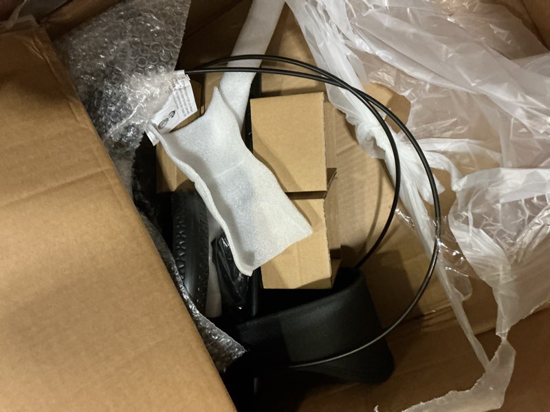 Condition photo showing As Is for WALK MATE 3 Wheel Rollator Walker with Seat for Slim Seniors, Padded Backrest Lightweight Foldable Walker Ideal for Elderly, 8 Inch Tri-Wheel Modern Mobility Walking Aid Aluminum, Black