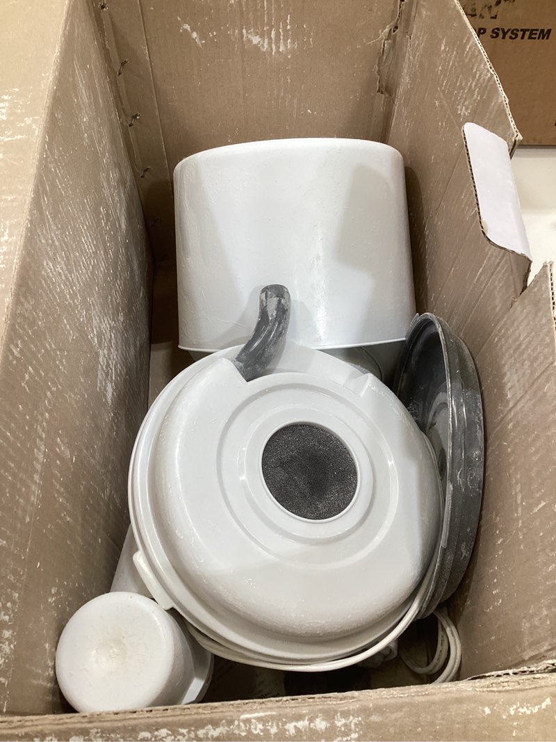 Condition photo showing As Is for powerful high speed electric grain mill grinder for healthy gluten-free flours - grain grinder mill, wheat grinder, flour mill machine and flour mill grinder for home and professional use - wondermill