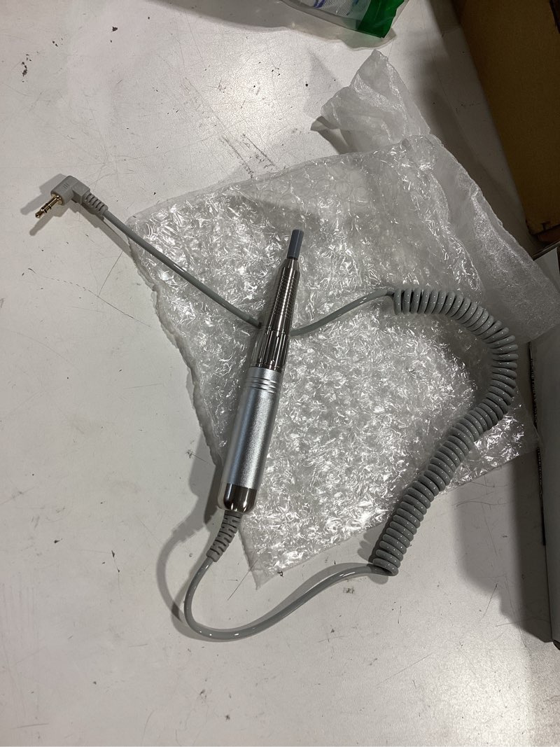 Condition photo showing Good Condition for nail drill handpiece for medicool pro power 20k portable, 30000rpm professional electric nail file handle replacement for manicure art tool, low noise and smooth (only handpiece)