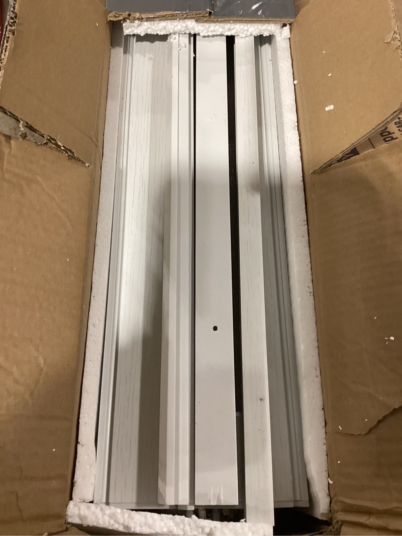 Condition photo showing Good Condition for 38x80in accordion doors interior,white pvc folding door with handle & latch, for closet & kitchen,complete hardware kit easy to install