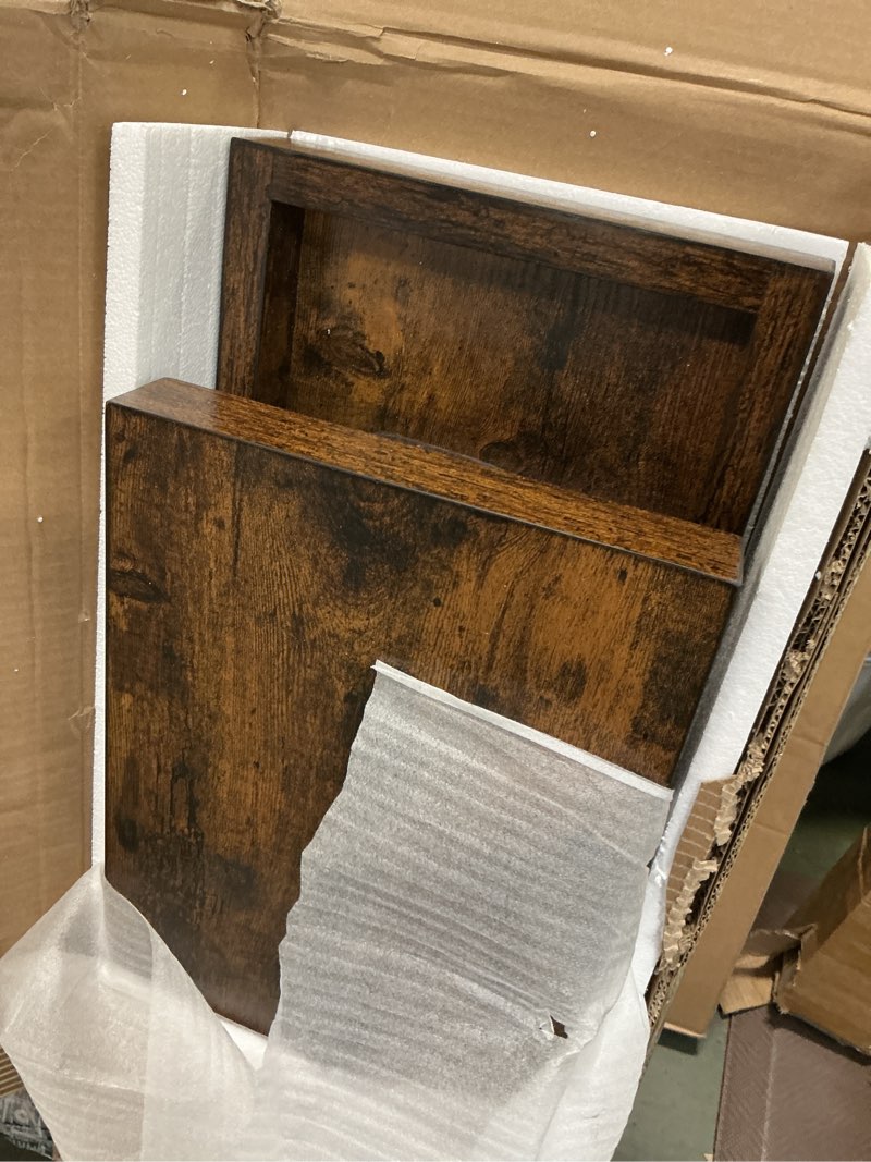 Huuger 47.2 Inch Entryway Table, Industrial Console Sofa Table, Narrow Accent Table, for Entry, Hall