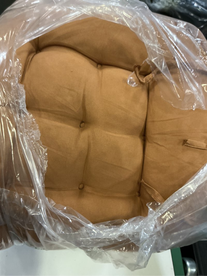 Condition photo showing As Is for geetery 12 pcs floor pillows bulk seating cushions for floor chair 15.7'' large meditation cushion for yoga living room tatami bedroom balcony office (coffee color,square) coffee color 12