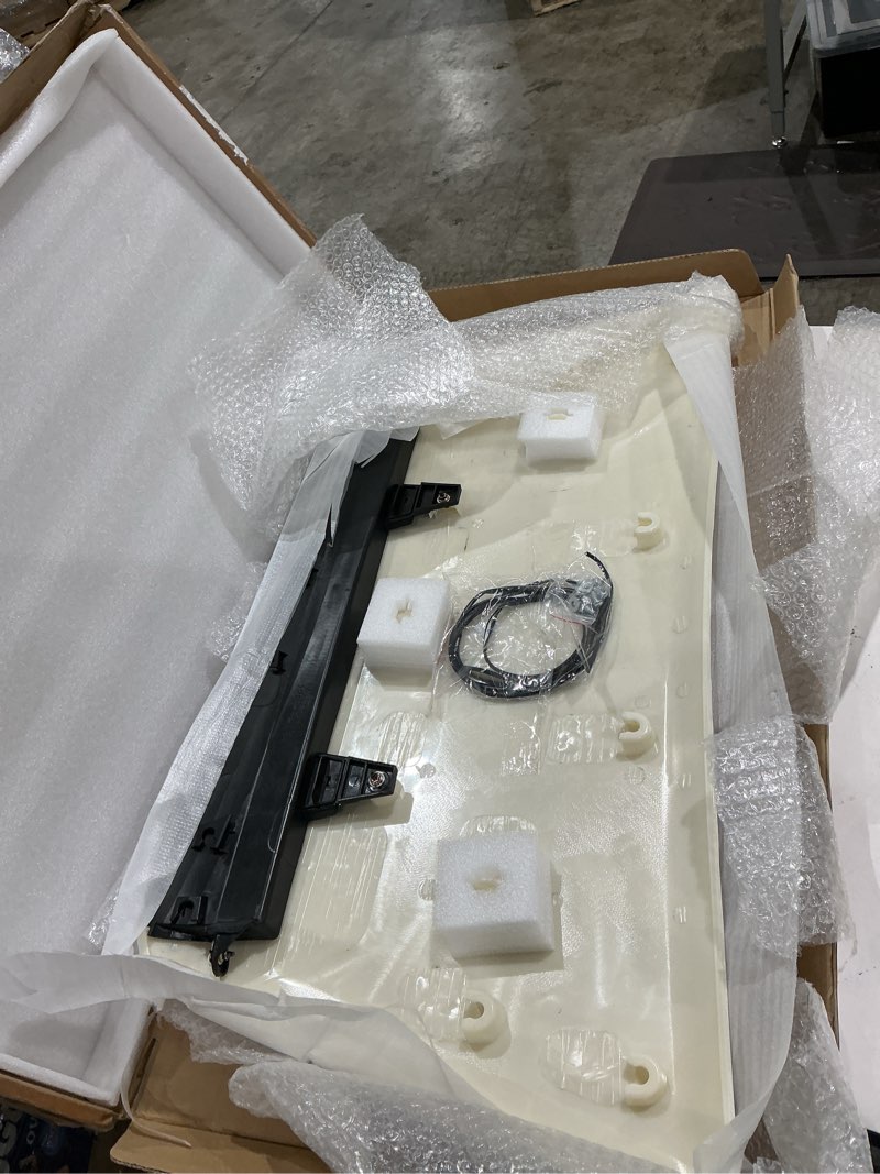Condition photo showing Good Condition for hood bulge scoop white front upper replacement for 2014-2021 tundra trd pro sport style