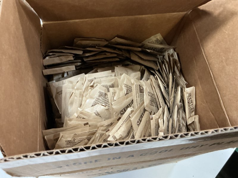 Condition photo showing New/Like New for bb: 10.16.29 sugar in the raw turbinado sugar, 1200 count