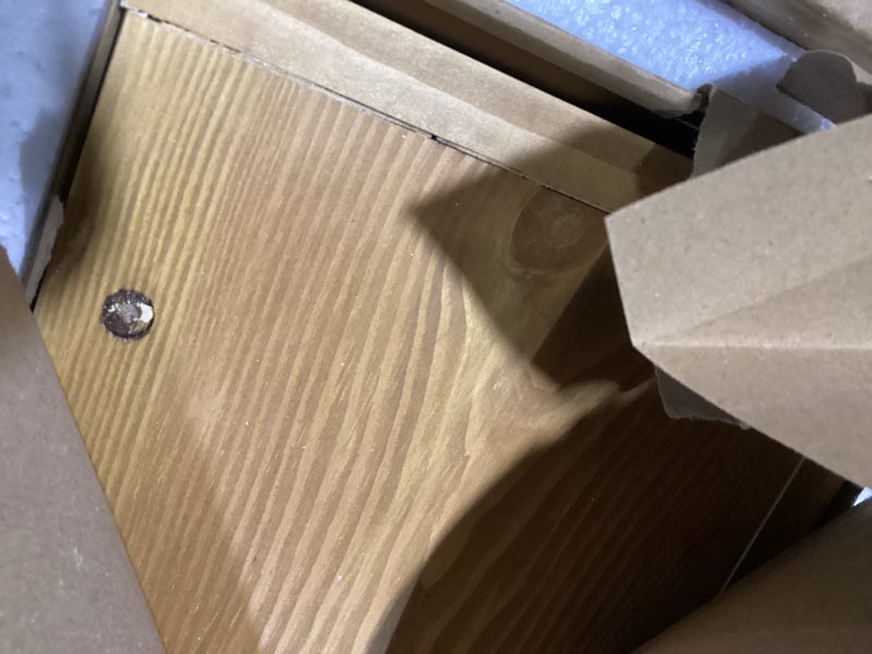 Condition photo showing New/Like New for floating shelves 3 inch thick for wall set of 2,solid pine wood wall mount shelf for kitchen living room bedroom bathroom,8" d x 60" l x 3" h-gold oak gold oak 8" d x 60" w x 3" h
