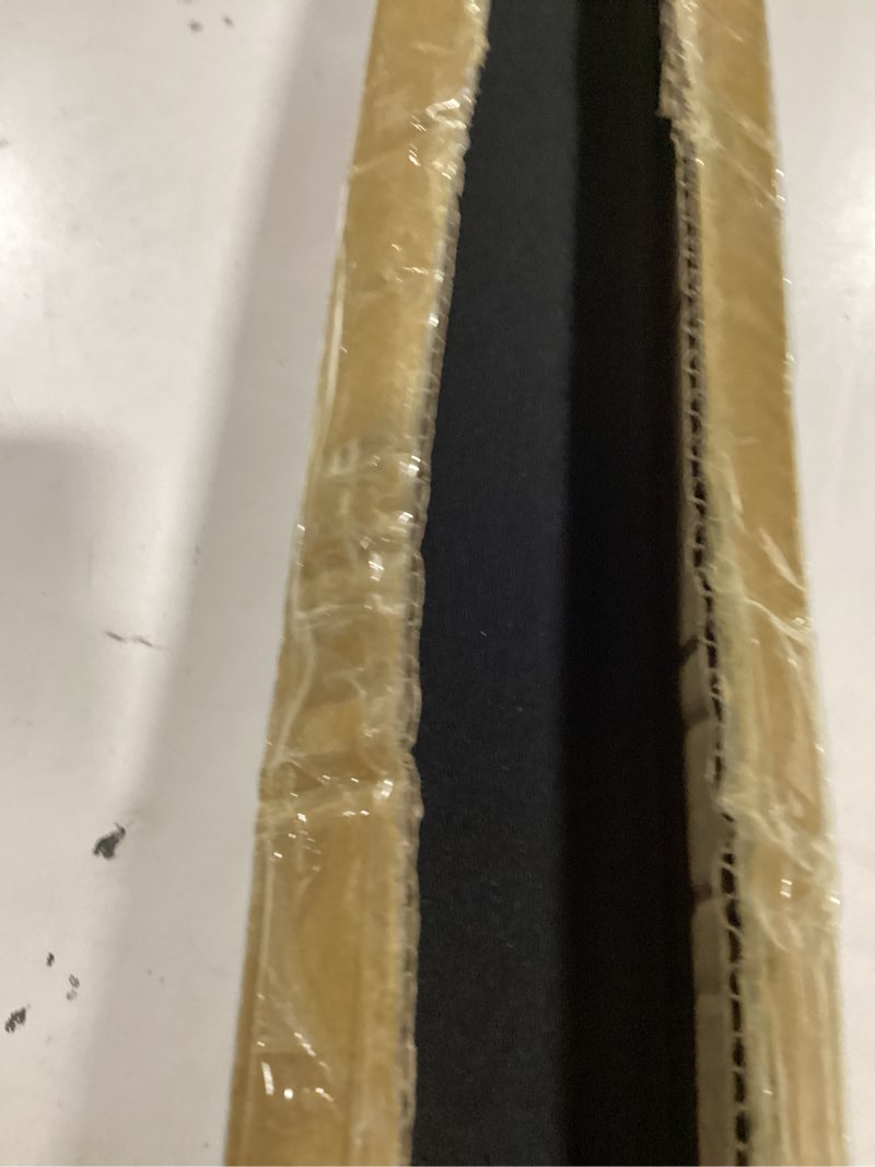 Condition photo showing As Is for Buryeah 40 x 40 Inch Square Mahjong Mat for Table Domino Rubber Anti Slip Playmat Large Mahjong Table Mat Board Game Mah-Jong Pad Cover for Playing Paigow Poker Game Indoor Outdoor(Black)