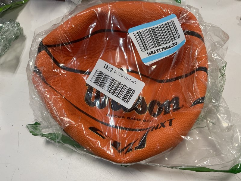 wilson ncaa evo nxt official indoor game basketballs - sizes 7