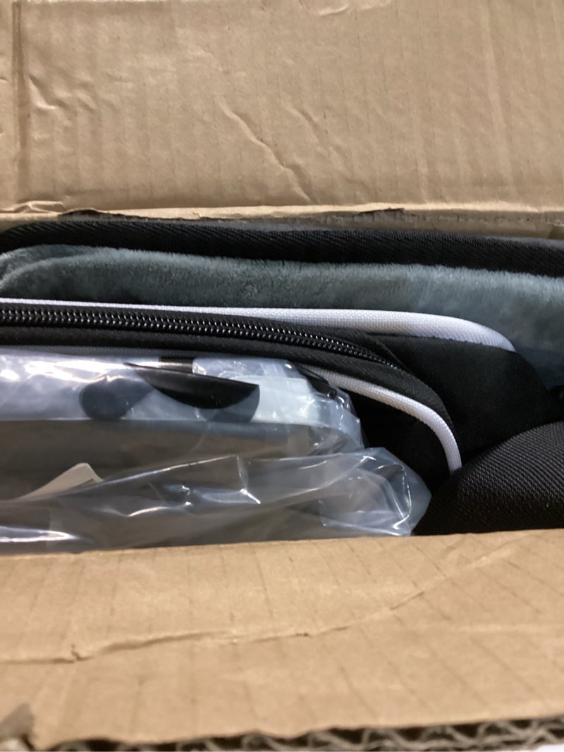 Condition photo showing Good Condition for Petskd Top-Expandable Pet Carrier with Wheels 17x12x8.5 Inches JetBlue Allegiant Spirit Airline Approved, Soft-Sided Carrier for Small Cat Dog with Locking Safety Zippers and Anti-Scratch Mesh(Black) 17.0"L x 12.0"W x 8.5"H Black with Wheels