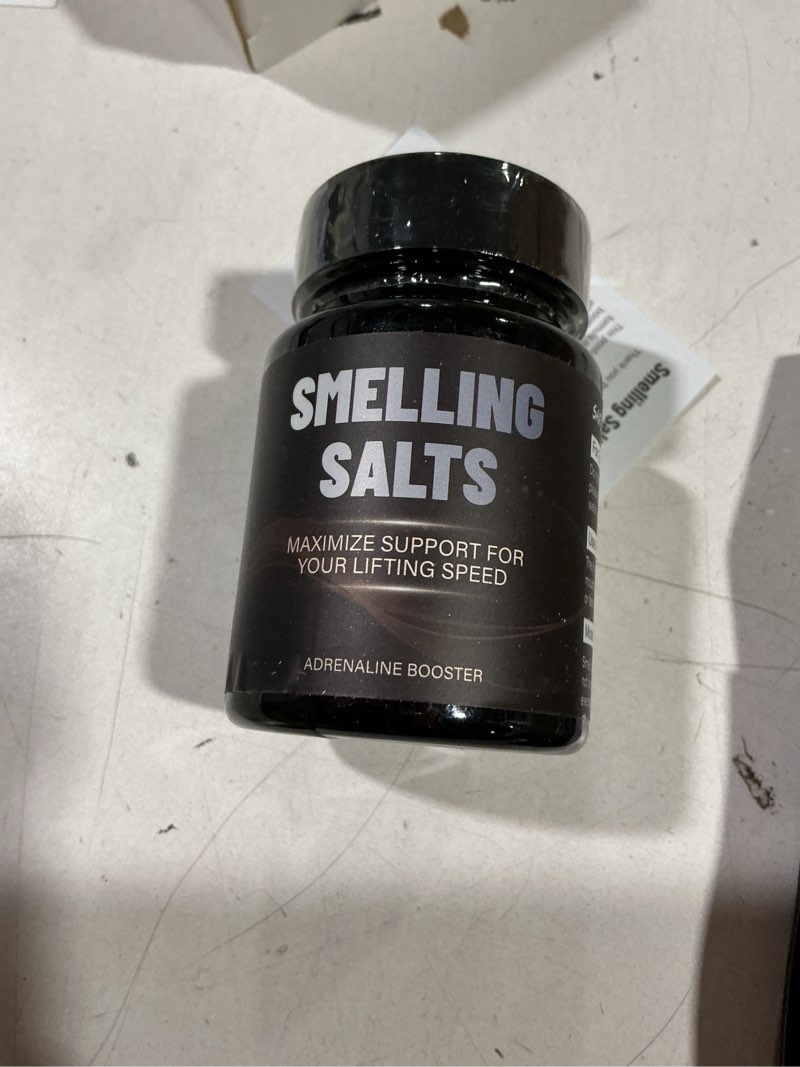 Condition photo showing New/Like New for "STAY STOKED" Powerful Salts Boosts Energy, Activate Before Smelling, Suitable for Athletes Powerlifting, Hockey, Fitness, Football, Provide Energy, Stimulate Motivation, Indoor & Outdoor Black