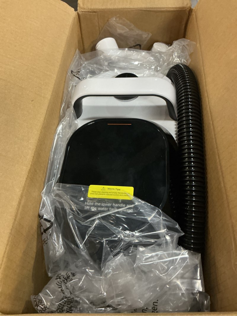 Condition photo showing Good Condition for uwant portable carpet and upholstery for deep cleaner, 18kpa carpet cleaner machine for cars, pets with pet pro solution and self cleaning set of 1 for spot, rug, couch white-cappuccino