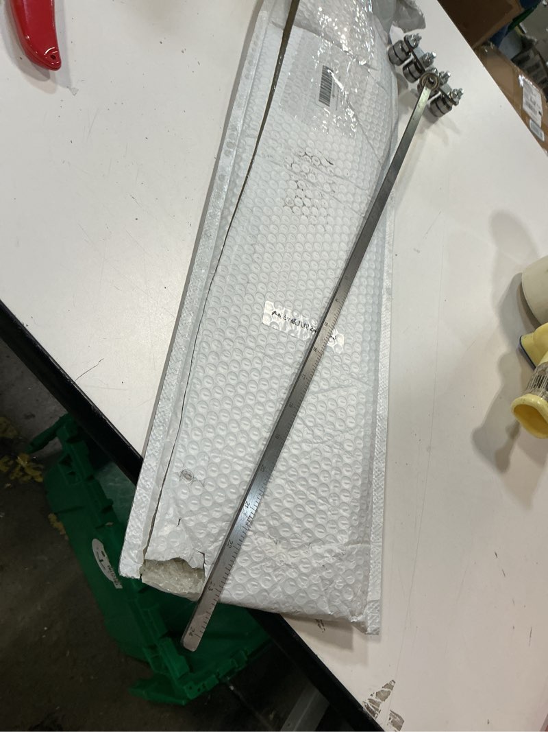 Condition photo showing Good Condition for Circular Saw Guide Rail, 24in Positioning Calipers for Circular Saw, Stainless Steel Rip Cut Circula