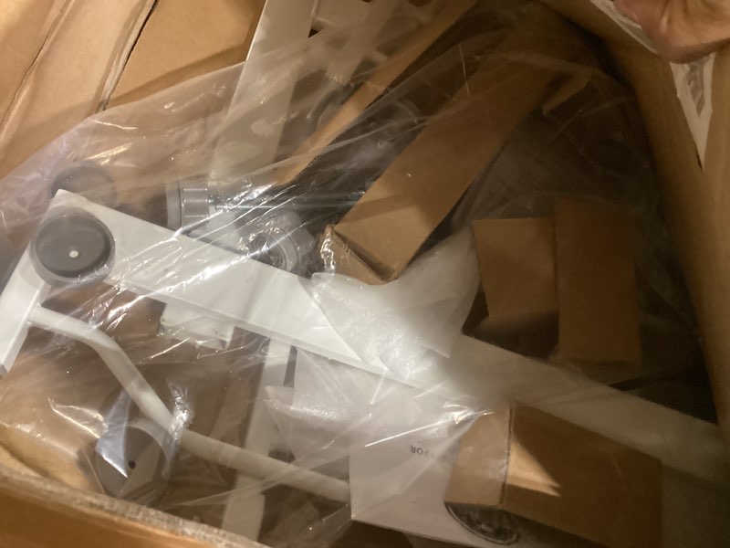 Condition photo showing Good Condition for regalo safety 38" baby gate for doorways & bottom of stairs, pressure mount design for babies, toddlers & pets, tested & safe for 30 years, american designed, american owned, white white 29-38.5"w x 30"h