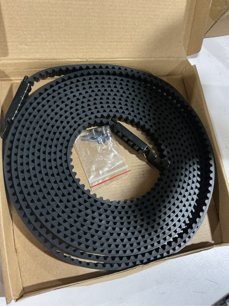 Condition photo showing Good Condition for upgrade 41a5250-1 41ab050-2 belt for 8ft high garage door, 263" garage door opener belt compatible with chamberlain craftsman liftmaster sentex whisper garage door opener models wd822kd 248739 248754 41a5250-1 belt 8ft