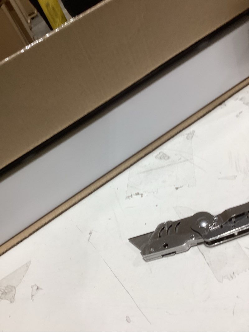 Condition photo showing New/Like New for ANTOWIN 1Pack Expandable Pull Out Cabinet Organizer 21"Deep (12.2"-20.5" Width), Slide Out Drawers for Kitchen Cabinets Storage, Roll Out Shelves Adhesive with 3-Layer Steel & 3 Patented Rails, White 21"D x 12.2"-20.5"W(1Pack)