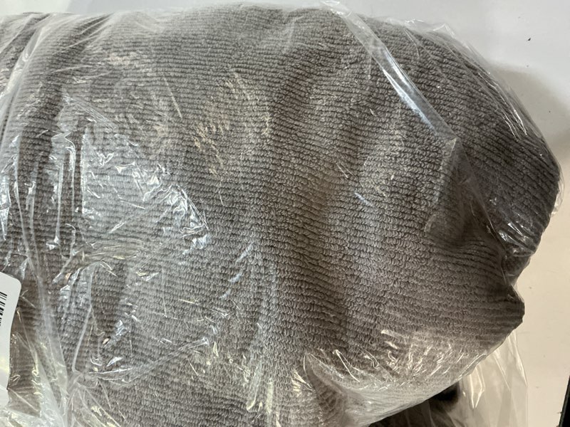 Condition photo showing Good Condition for turkish ribbed quick dry bath sheet bundle, one size, grey