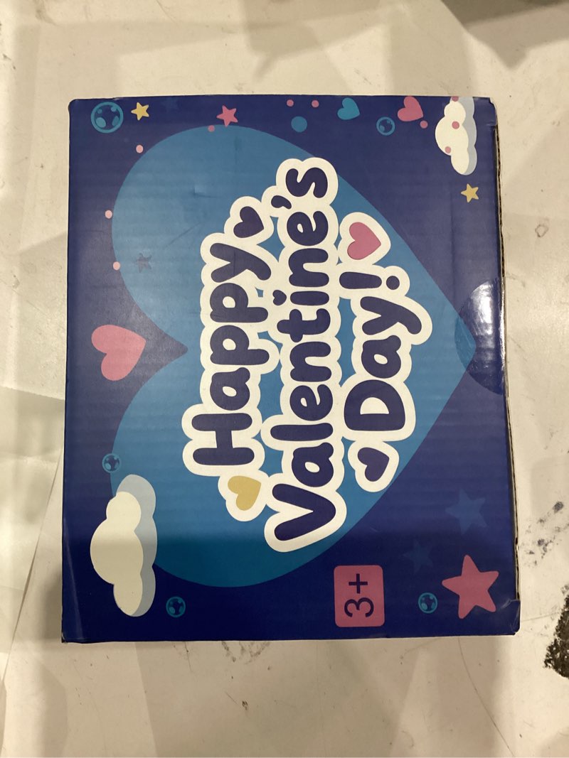 Condition photo showing New/Like New for Valentine's Day Cards for Kids,24 Pack Valentines Day Gifts Box with Slow Rising Squishy Toys for Valentine's Party Favors School Classroom Exchange Gifts