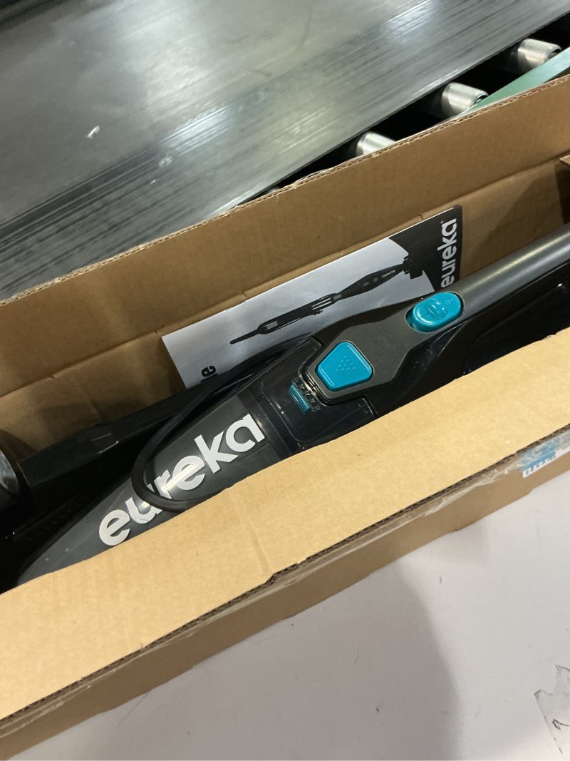 Condition photo showing As Is for Eureka NES215A Blaze 3-in-1 Swivel Handheld & Stick Vacuum Cleaner, Blue