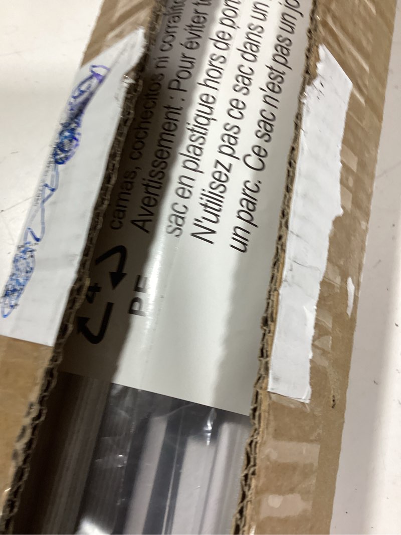 Condition photo showing New/Like New for 100% Blackout Cordless Roman Shades for Indoor Windows & French Doors, 34 1/4" W × 48" H - Blackout - Beige Blackout - Beige 34 1/4" W × 48" H