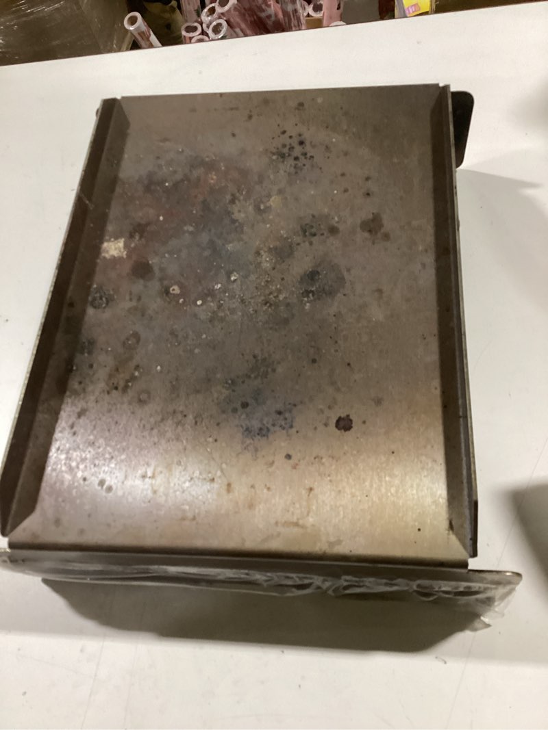 Condition photo showing As Is for Stainless Steel Grill Heat Baffle Diffuser Replacement for Pit Boss 700 820 850 1000 1150 1250 1300 1600 Series Pellet Smoker Grill Accessories etc.,Modified Flame Tamer for Pit Boss Heat Deflector