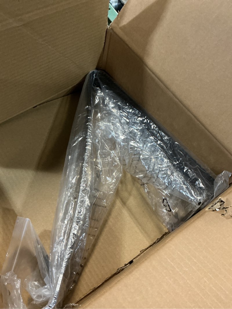 Condition photo showing New/Like New for Mailbox Bracket for Post Metal Mounting Heavy Duty Floating Shelf Bracket Hardware for Strong Support Installation Outdoor(Black)