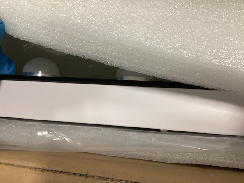 Condition photo showing Good Condition for M MIVONDA Vanity Mirror with Lights, Lighted Makeup Hollywood Mirror with Dimmable 3 Color Lights LED Bulbs for Desk and Wall, Mirrors with Plug-in and USB Charger for Bedroom 20"x17"