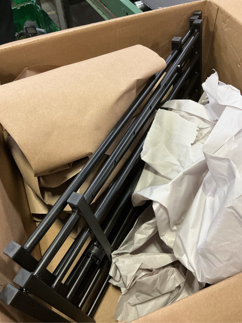 Condition photo showing Good Condition for Malier Indoor Dog Gate with Door, 26-41" Extra Wide Full Metal Pet Gate Short Dog Gate for Stairs, Pressure Mount 10'' Tall Small Puppy Low Gate Easy Step Over for Doorways Black 10''H × 26''- 41''W