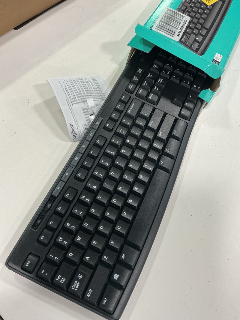 Condition photo showing Good Condition for Logitech MK270 Wireless Keyboard and Mouse Combo for Windows, 2.4 GHz, 8 Multimedia Keys, PC, Laptop, Wireless Keyboard Compact Mouse Combo - Black Black 1 Pack Combo