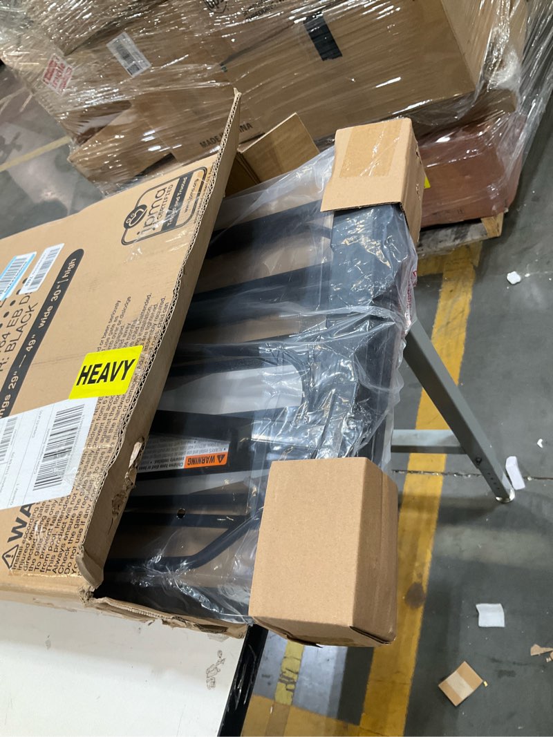 Condition photo showing New/Like New for regalo extra wide easy step metal walk through baby gate - black