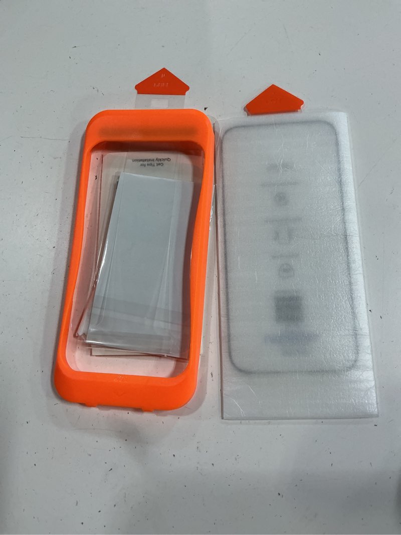 Condition photo showing New/Like New for ultraglass unbreak top 9h+ glass for iphone 16 screen protector [12ft military grade shatterproof] screen protector 16 tempered glass [longest durable] full coverage, one step install, 2 pack