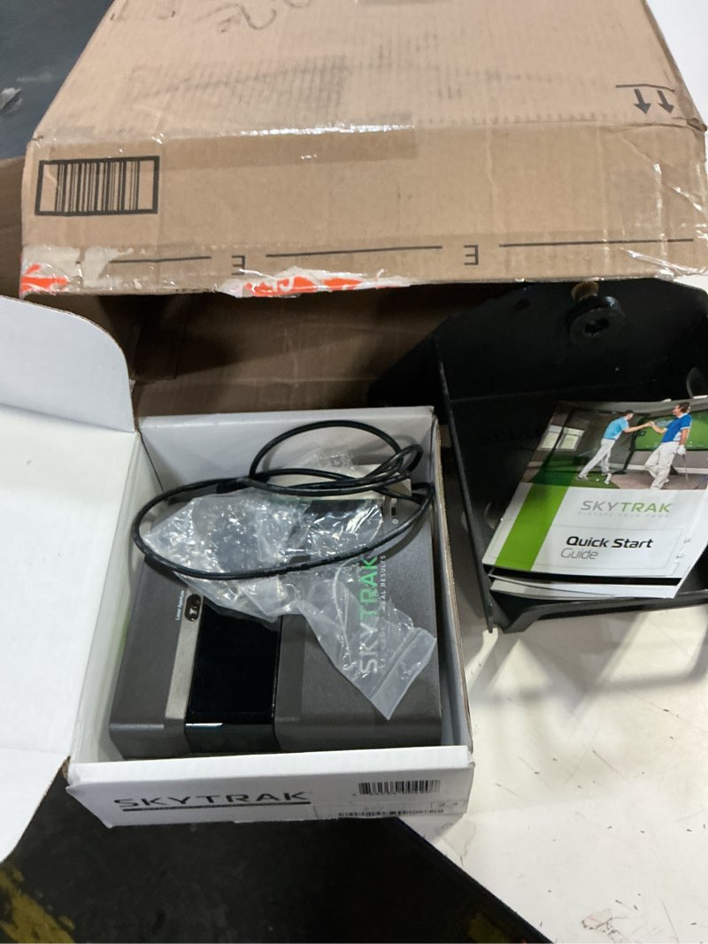 Condition photo showing As Is for SkyTrak Launch Monitor w/ 30 Day Trial of Game Improvement Software