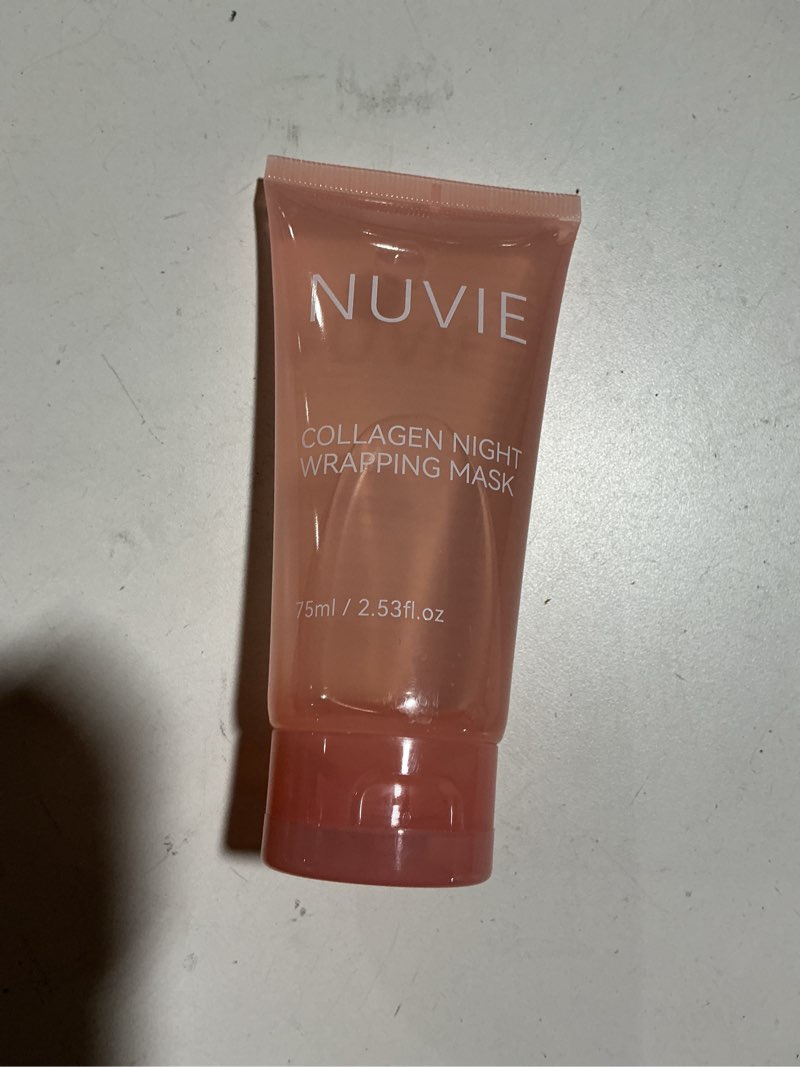 Condition photo showing Good Condition for Collagen Overnight Peel Off Face Mask with Hydrolyzed Collagen, Elasticity & Hydration Care, Moisturizes & Brightens Skin, Includes Brush, 2.53 fl.oz 1pcs