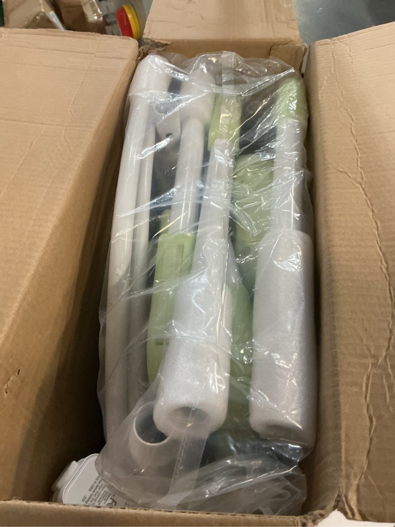 Condition photo showing Good Condition for baby swings for infants, portable baby swing with adaptable speed, music and timer, infant swing for babies 0-9 months 6-20 lbs, indoor/outdoor use little crocodile
