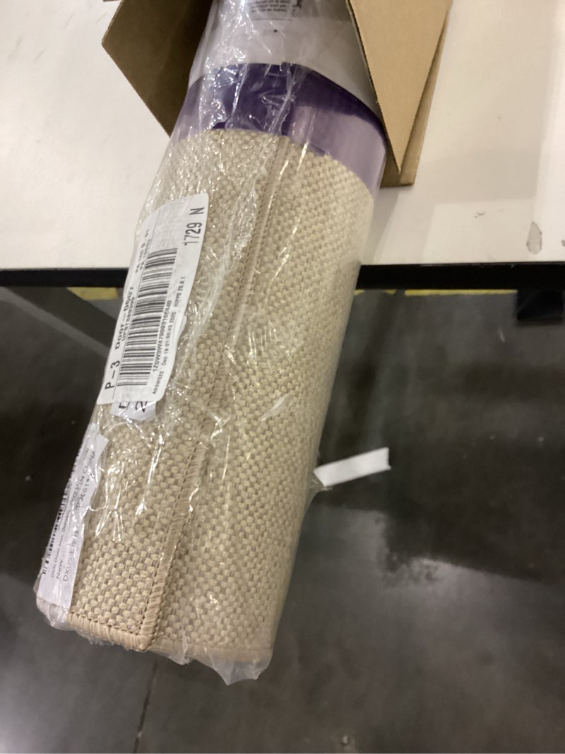 Condition photo showing New/Like New for DEXI Hallway Runner, 2'x7'' Washable Non Slip Rubber Backed Carpet, Absorbent Thin Long Entryway Runners for Kitchen, Laundry Room, Patio Entrance, Beige 2' x 7' (Runner) Beige