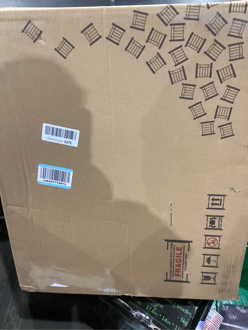 Condition photo showing Good Condition for Vantas Folding No-Assembly Metal Pet Gate 120" Wide, 24" Extra Tall Dog Gate with Door Walk Through, Freestanding Accordion Puppy Gate Dog Door for Indoor & Outdoor, with 2PCS Support - White ?6-Panel with Door?20W*24H White