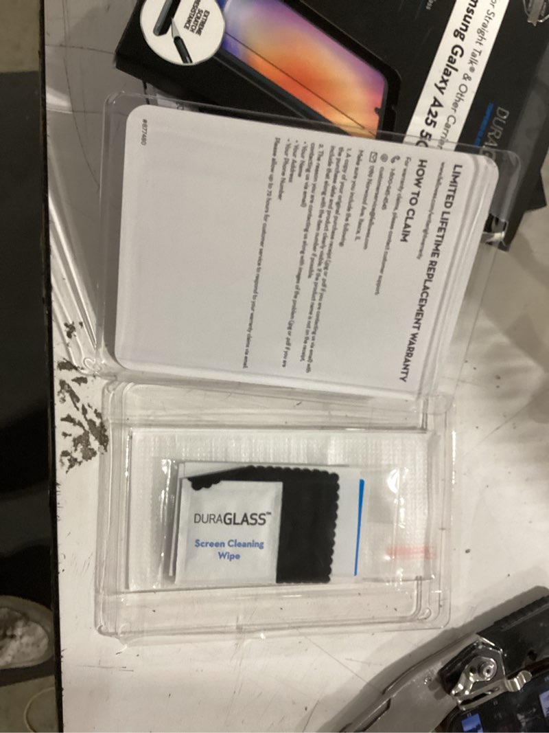 Condition photo showing Good Condition for duraglass tempered glass screen protector for samsung galaxy a25 5g