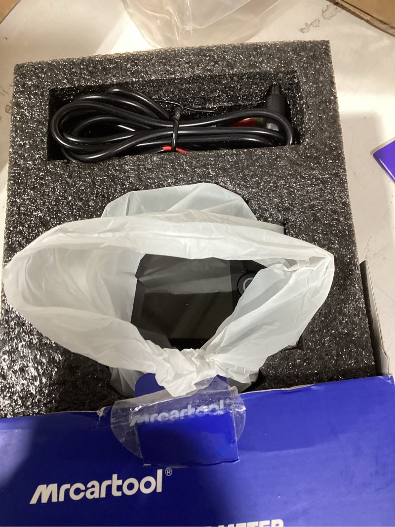 Condition photo showing Good Condition for mr cartool car digital inclinometer m50 automotive hud angle slope meter with voltage monitoring for off-road suv vehicles m50 m50