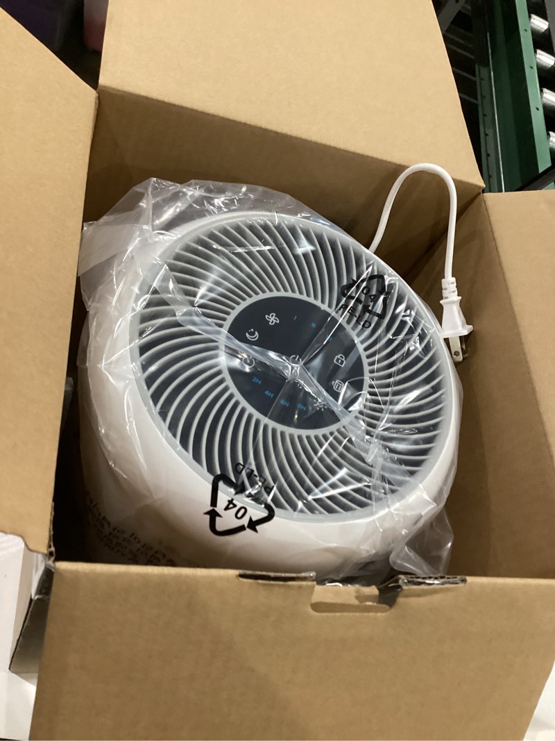 Condition photo showing New/Like New for levoit air purifier for home allergies pet hair in bedroom, covers up to 1073 ft² by 56w high torque motor, aham verifide, 3-in-1 filter with hepa sleep mode, remove dust smoke odor, core300-p, white