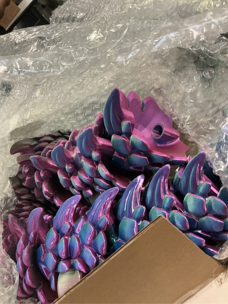 Condition photo showing Good Condition for Super Huge Large Dragon 3D Printed Dragon with Movable Mouth and Eyes,Flexible Realistic Articulated