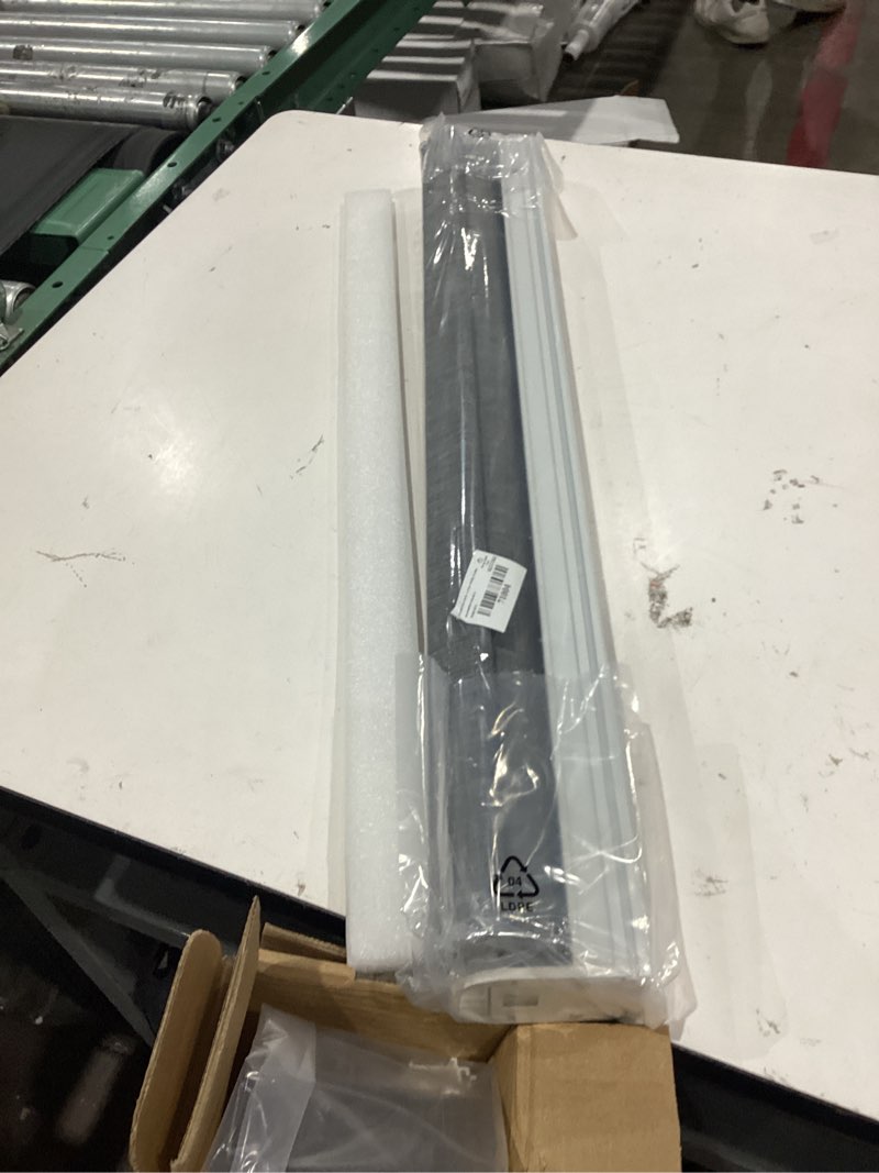 aosky cordless roller shade blackout blinds gray 24"x72"