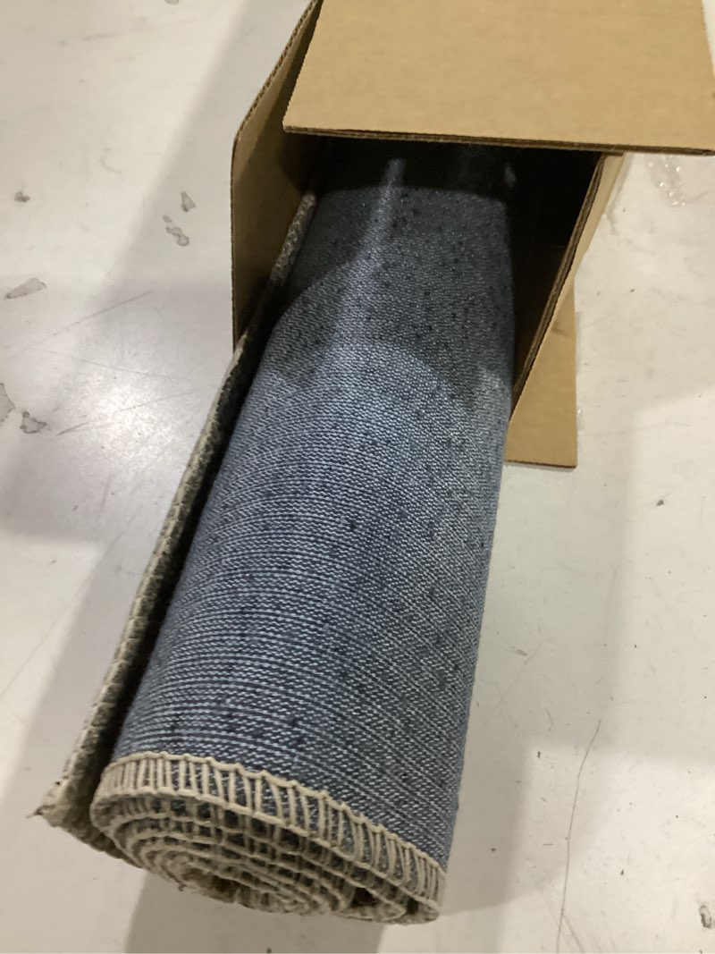 Condition photo showing Good Condition for loloi amber lewis cambria collection cbr-01 ash/bark 2'-3" x 3'-9" accent rug jute, neutral, vintage style, antique tone, living, bedroom, dining, carpet ash / bark 2'3" x 3'9" (rectangular)
