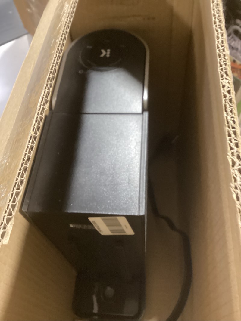 Condition photo showing As Is for Keurig K-Slim Single Serve K-Cup Pod Coffee Maker, Multistream Technology, 3 Brew Sizes, Slim and Sleek Design, 46oz Removable Reservoir, Black incomplete