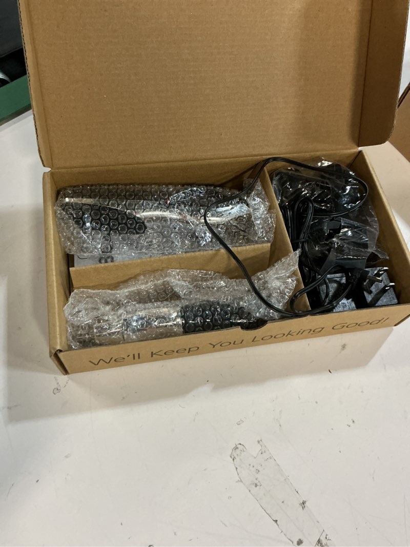 Condition photo showing Good Condition for wahl groomsman rechargeable beard trimmer kit for mustaches, nose hair, and light detailing and grooming with bonus wet/dry battery nose trimmer – model 5622v 15 piece