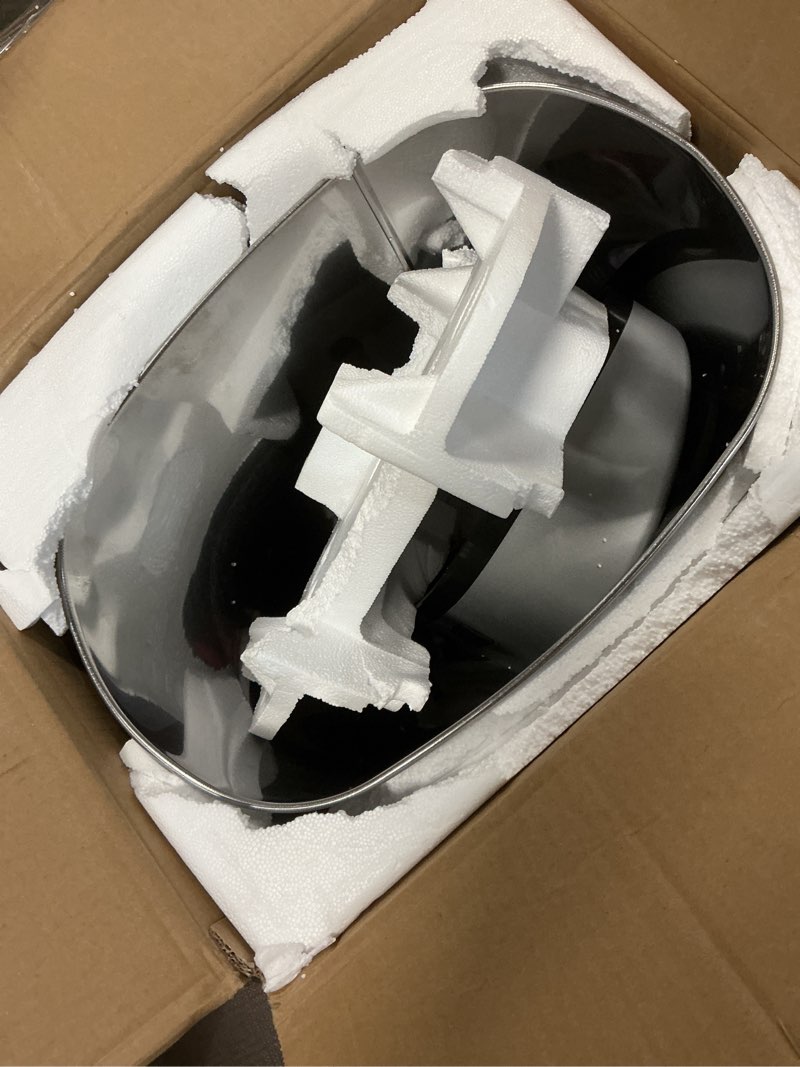 Condition photo showing Good Condition for iTouchless 50 Liter / 13 Gallon Stainless Steel Kitchen Trash Can with Sensor 2.0 Tech Touchless Lid and AbsorbX Odor Filter, Oval Slim Space-Saving Automatic Garbage Bin for Home, Office, Business Brushed Silver 13 Gallon Oval Sensor 2.0