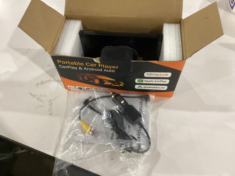 Condition photo showing Good Condition for 6.86 inch multimedia digital media receiver bluetooth stereo video player hands free calling android auto support for vehicle