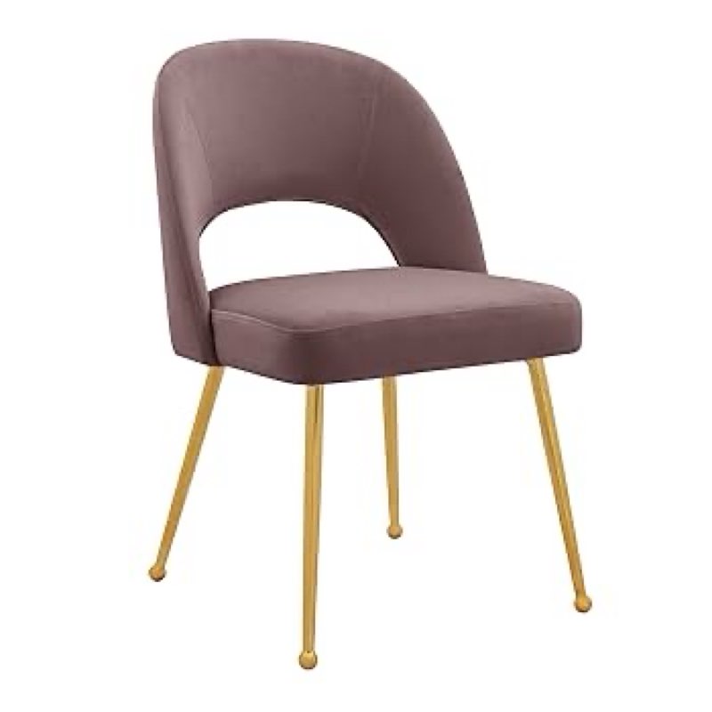 Upholstered Back Armchair Dining Chair